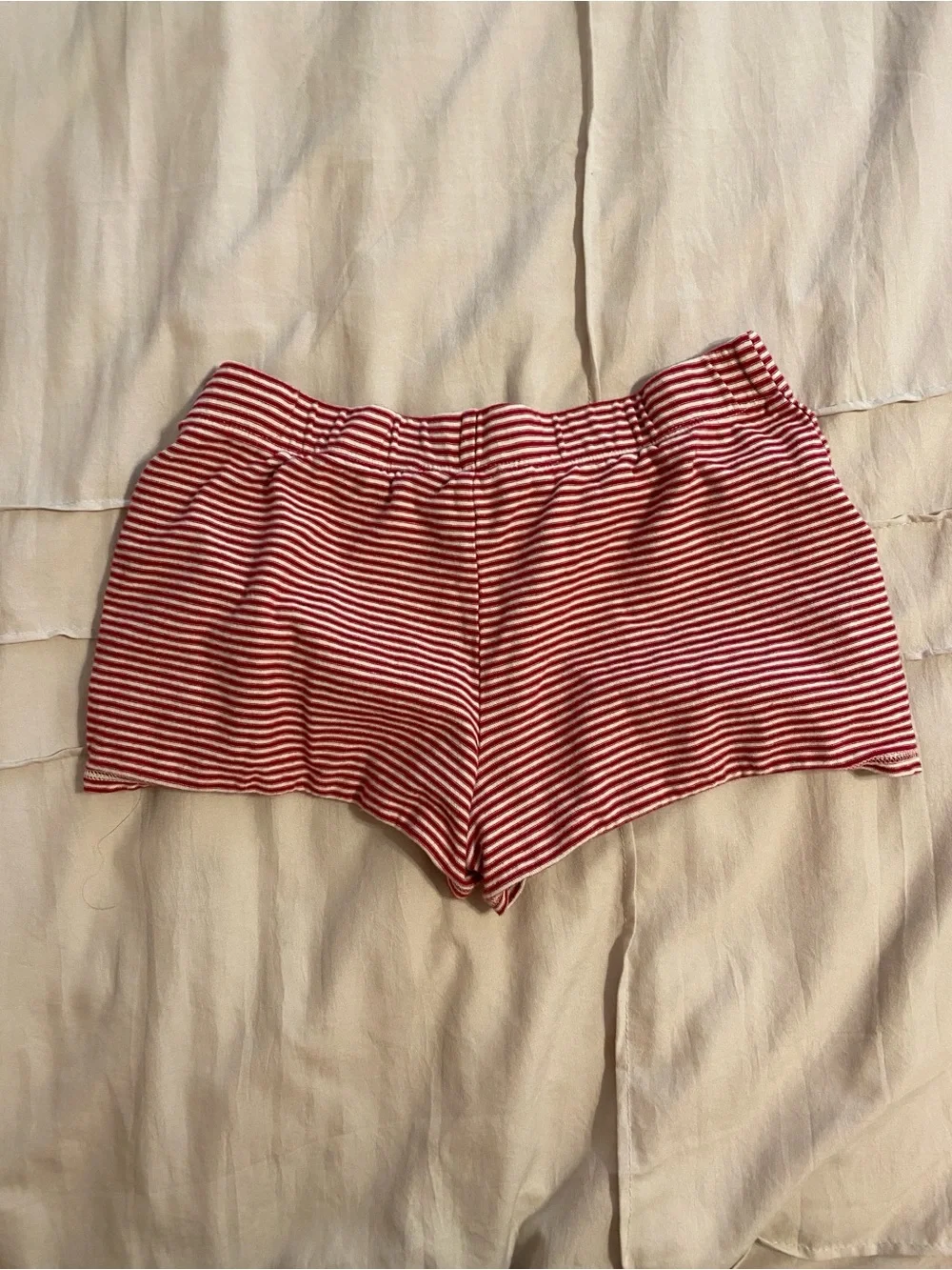 Polo by Ralph Lauren Red & White Striped Women’s Bike Shorts
